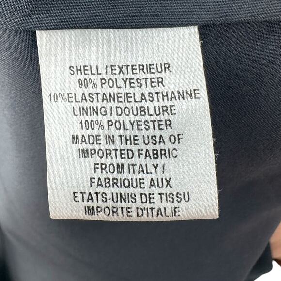 Milly Nicole Dress Mini Sheath 3/4 Length Bell Sleeves V-Neckline Blue Size 8 - Picture 11 of 12